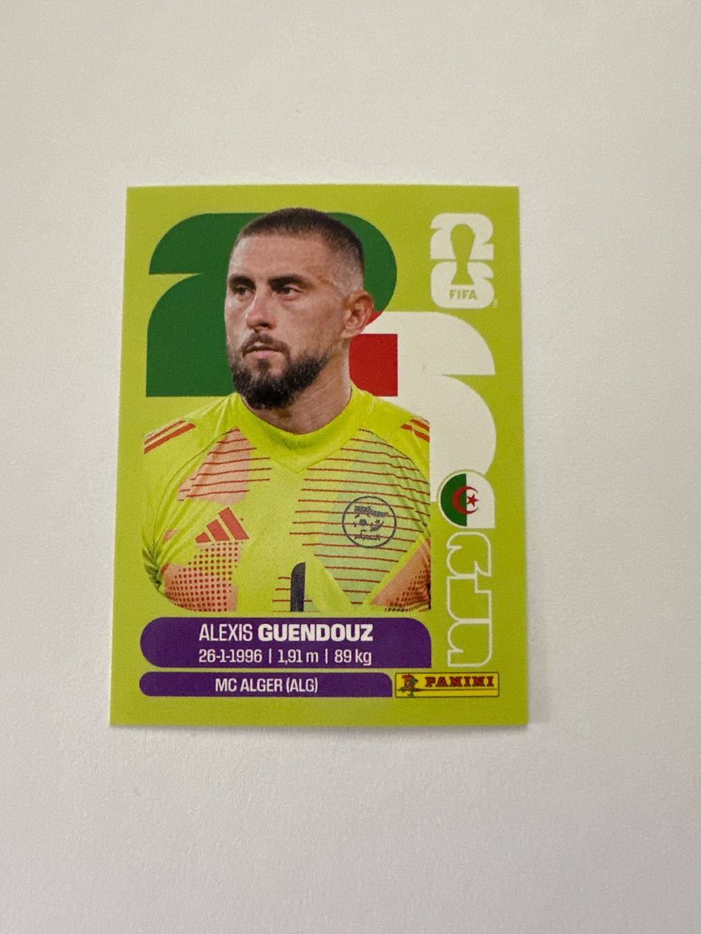 Panini Sammelbilder & Trading cards: Panini FIFA WM 2026 Sticker - ALG 2 – Gebraucht aus Sulz AG von DealWerk