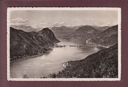 PONTE DI MELIDE visto da Serpiano - 1941