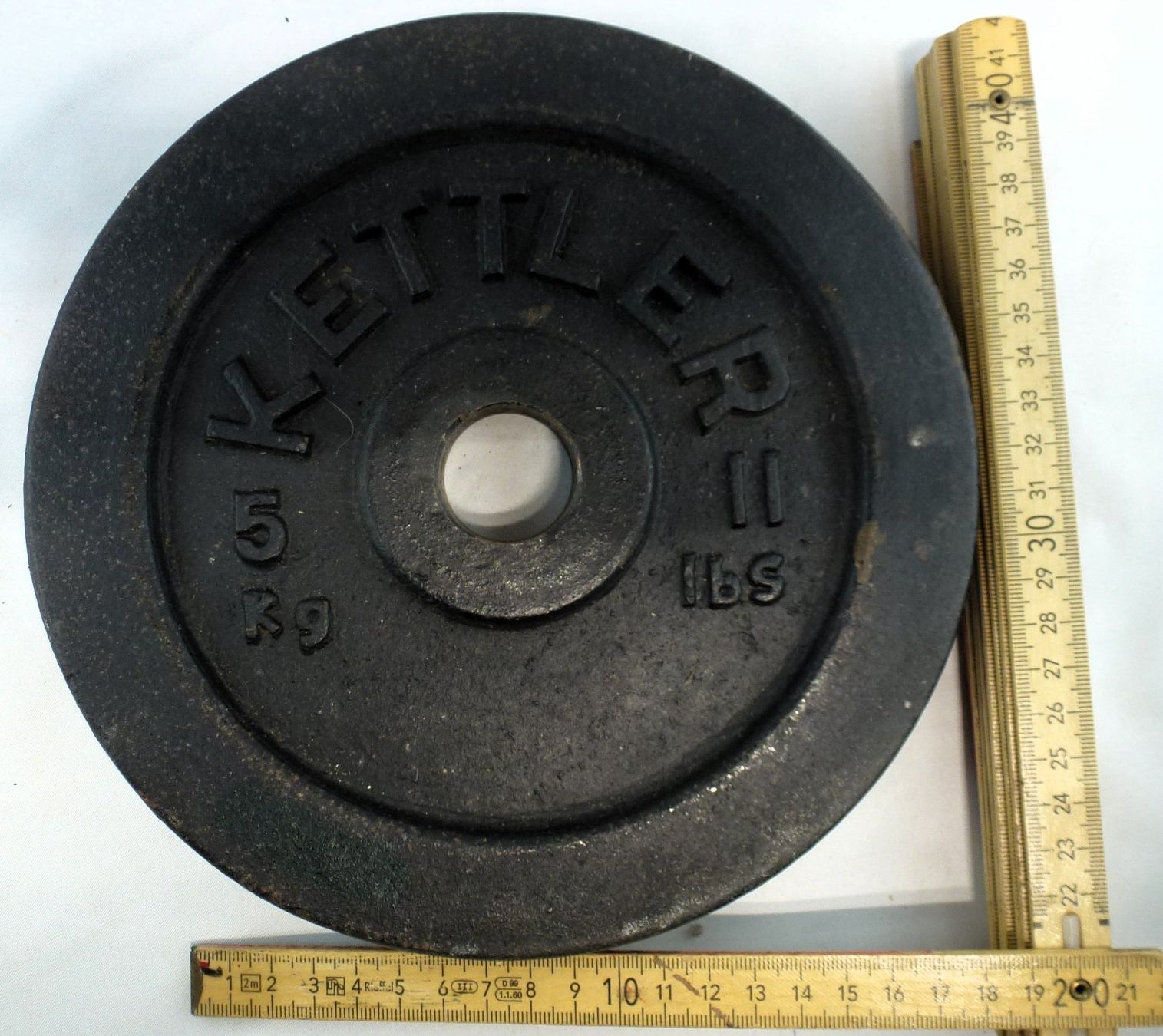 Kettler Hanteln & Gewichte: Kettler 5 KG Gewicht Nr.2 – Gebraucht aus Murgenthal von B.StM 1