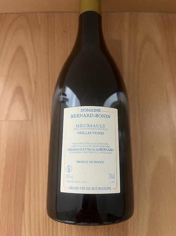 Vino: Bernard Bonin Meursault 2018 – Usato da Zürich venduto da dav_m9zc 1