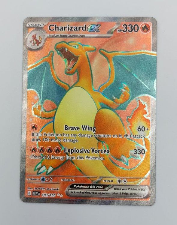 Charizard EX (183/165 set 151) NM / ENG | Kaufen auf Ricardo
