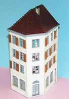 Faller H0 925 End-/ Eck-Wohnhaus Fertigbau