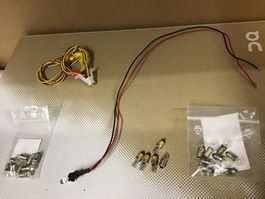 LED und normale Birnen Sortimen H0 Eisenbahn