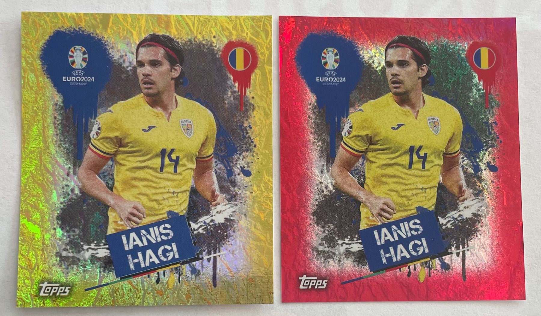 Topps Carte collezionabili: 2x Ianis Hagi - Sammelkarten EM 2024 – Usato da Kloten venduto da ssu_6n2z