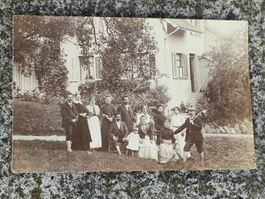 Echt Photo Karte / Wohnhaus mit Familie Affoltern am Albis 