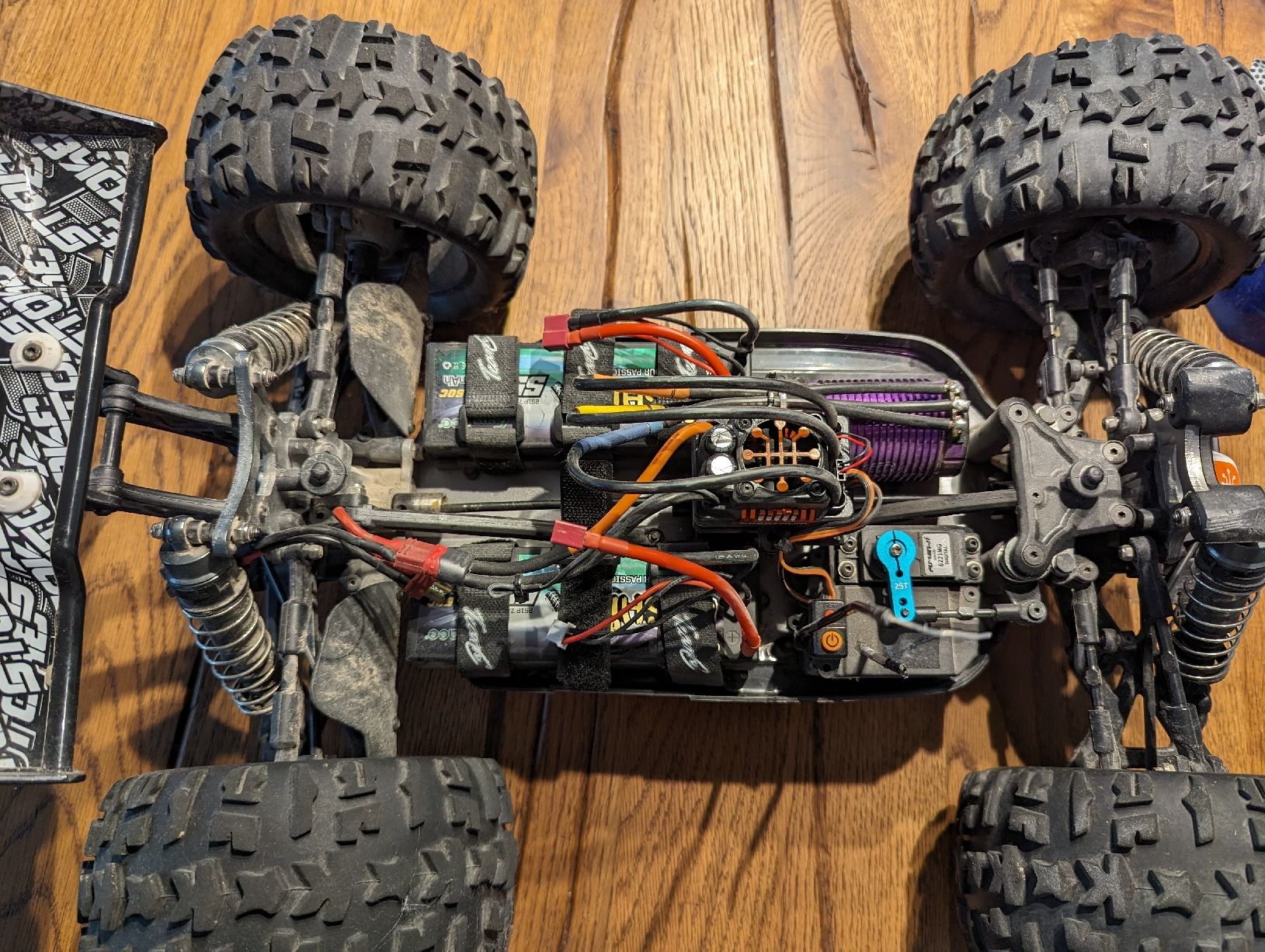 RC Kits de montage: RC Auto Stoke-E, 4s inkl. Akkus und ESC Programmierbox – D'occasion à Buttikon SZ par eldrago83 2