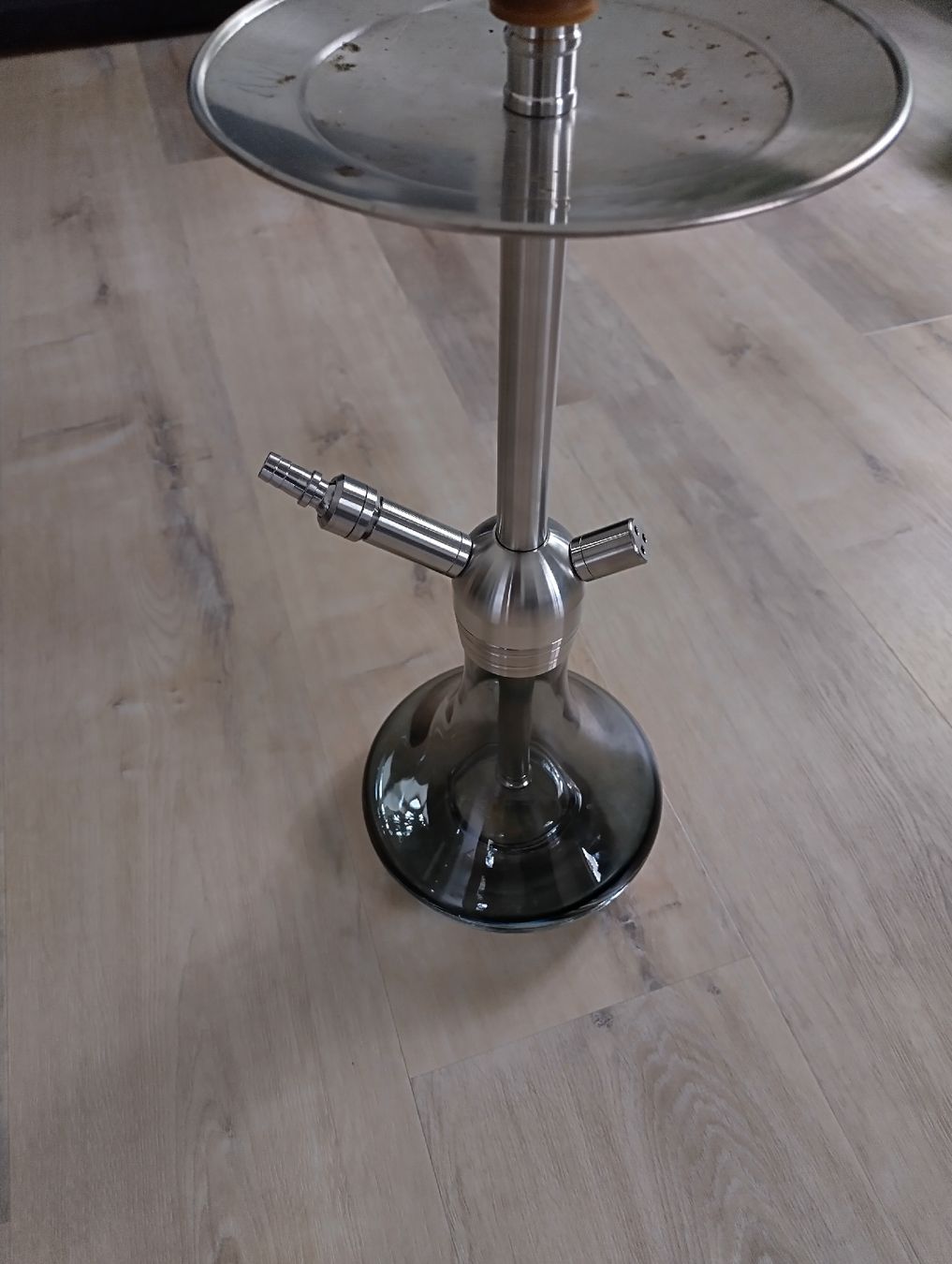 Wasserpfeifen: shisha Glas Edelstahl – Gebraucht aus Dättwil AG von Kleinaberfein