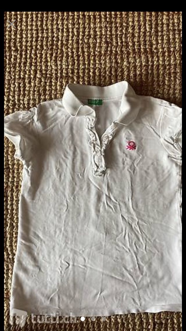 Benetton Camicette, T-shirt & Top: Polo Benetton, Gr. 140 – Usato da Azmoos venduto da alix001