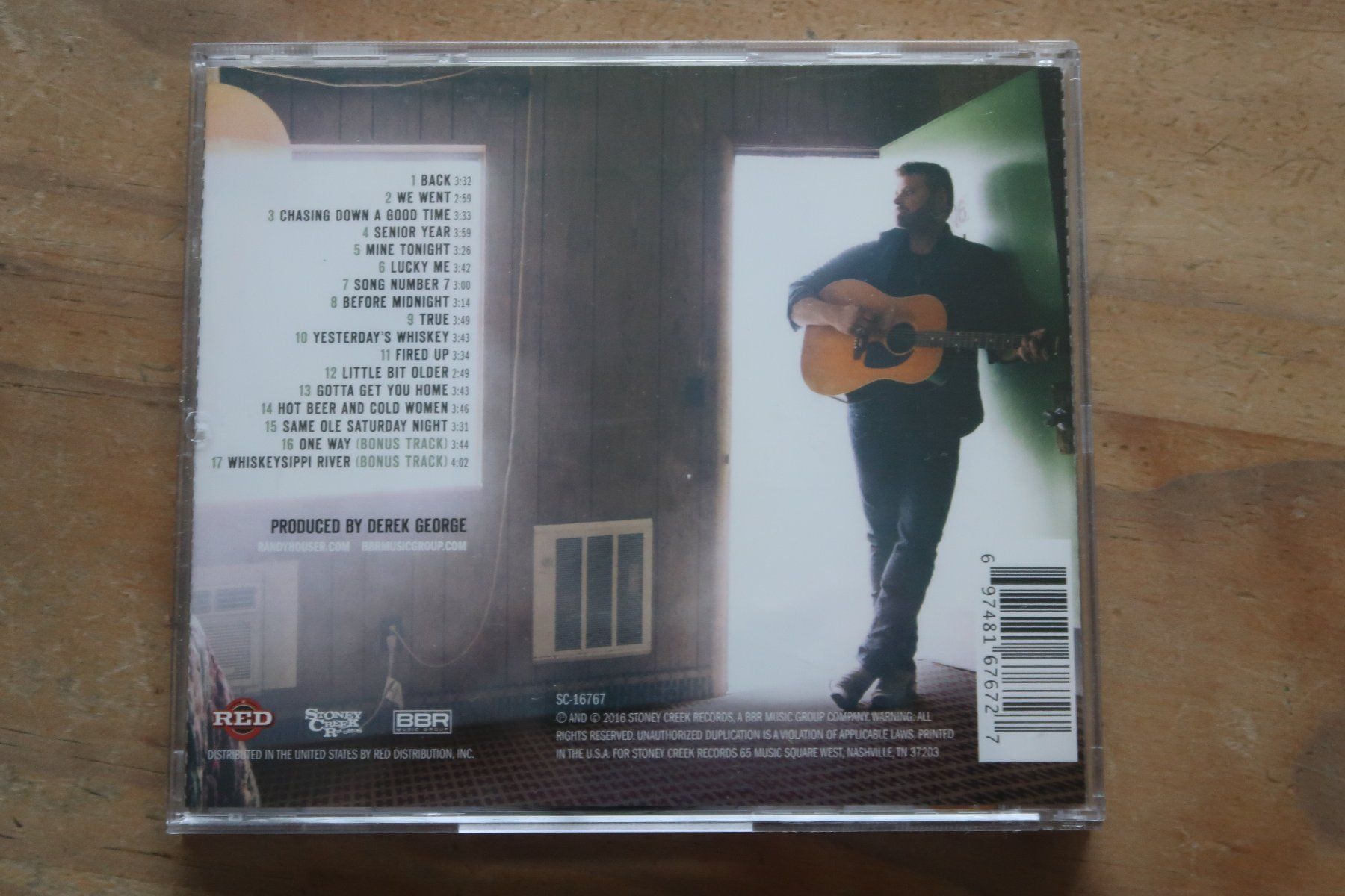 CD: RANDY HOUSER - FIRED UP - CD – Usato da Basel venduto da Patiscat 1
