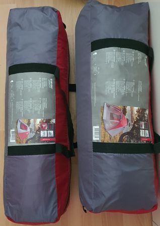2 Hi-Tec Zelte für 4 Personen und 2 Personen