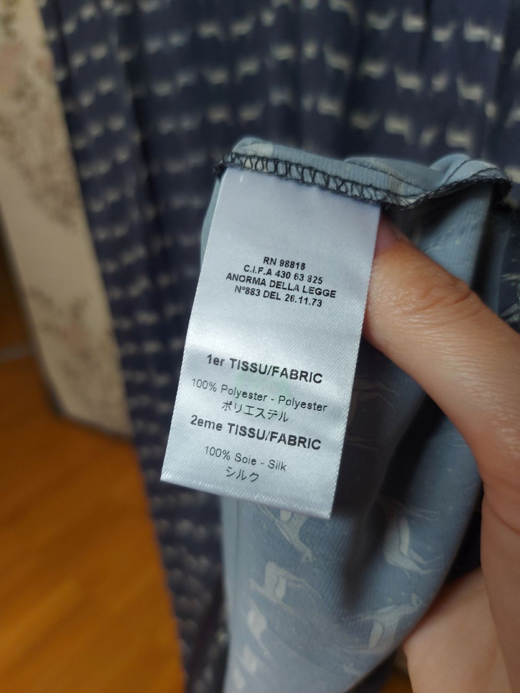 Vestiti: Robe fluide Cotélac 100% soie - T. M/L – Usato da Lausanne venduto da Super-cerise 4