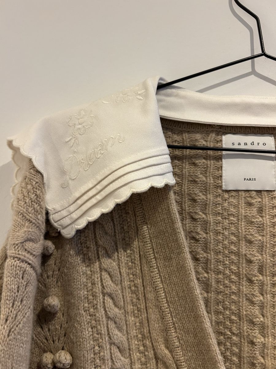 Sandro Giacche: Sandro Strickjacke mit Kragen – Usato da Aeugst am Albis venduto da schatzkistee 7