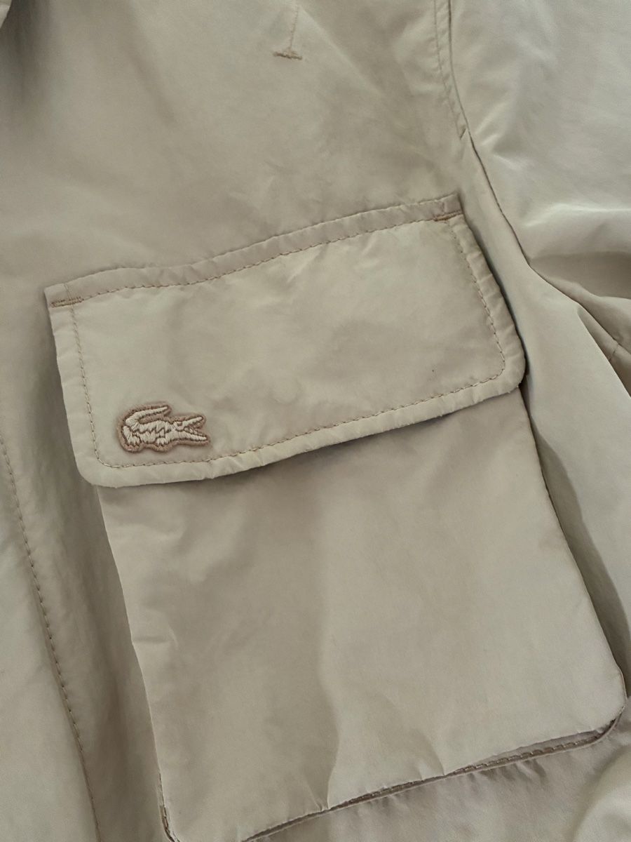 Lacoste Giacche: Veste Lacoste beige poches multiples état correct – Usato da Assens venduto da ZenSun 1