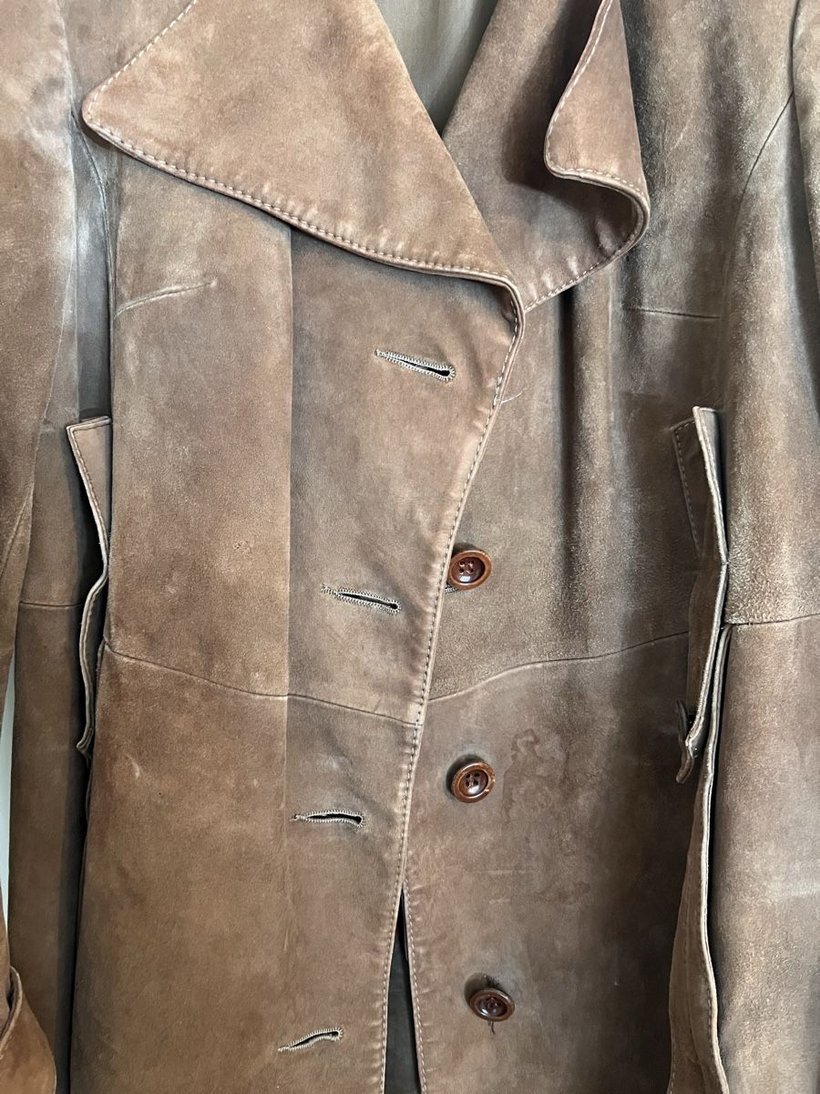 Cappotti: Vintage Ledermantel Grösse M braun – Usato da Zürich venduto da car_x52z 1
