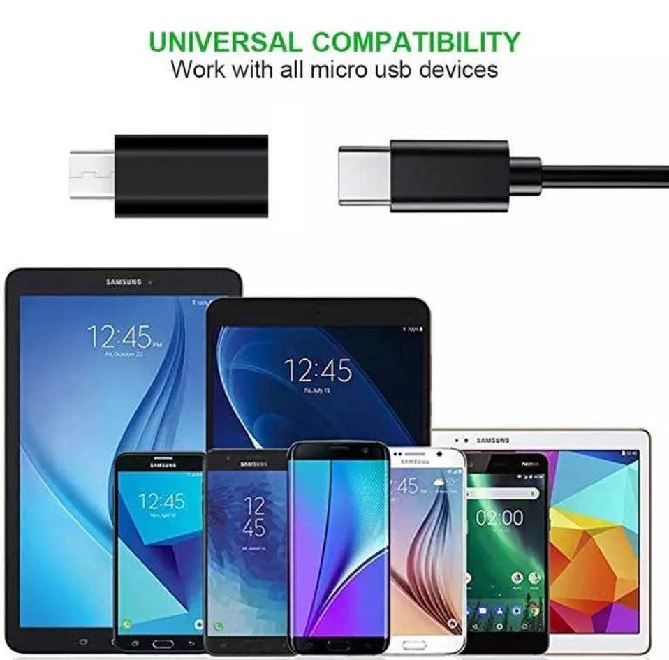 Unità & Adattatore: USB-C Weibliche zu Micro USB Männlich Adapter – Nuovo e nell'imballaggio originale da Rorschacherberg venduto da elektrofreak 3