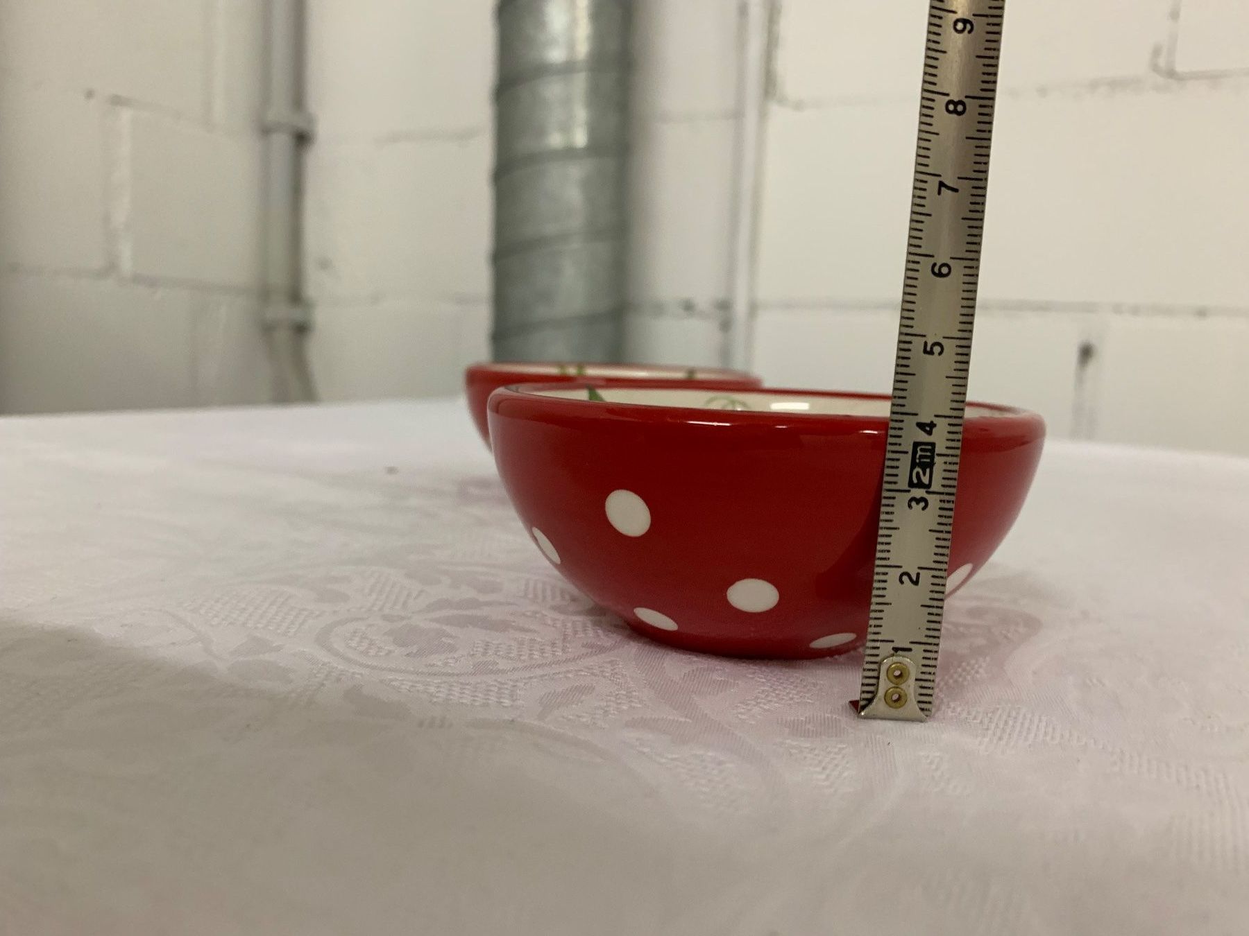 Set di piatti: 2er Set Schälchen mit Erdbeeren – Usato da Adliswil venduto da ninotschka7 2
