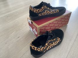 Baskets Vans Old Skool motif léopard neuves