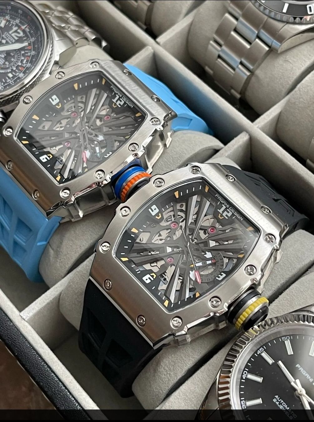 Pagani Design Orologi: Pagani Design Herrenuhr Uhr – Nuovo e nell'imballaggio originale da Suhr venduto da sjay.Cv 7