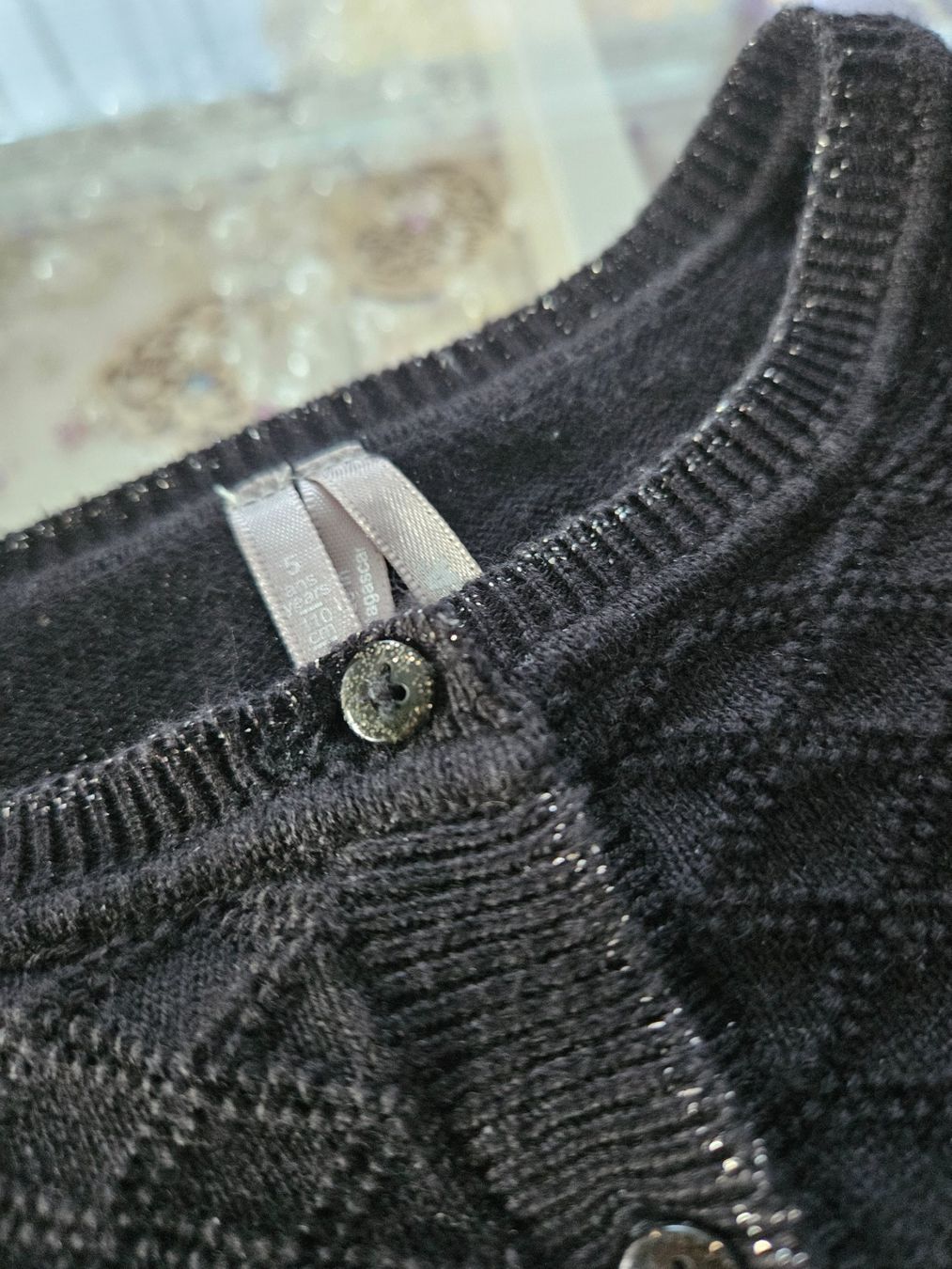 Vestes & Manteaux: Orchestra Strickjacke schwarz – D'occasion à Unterägeri par Sleepbear 2