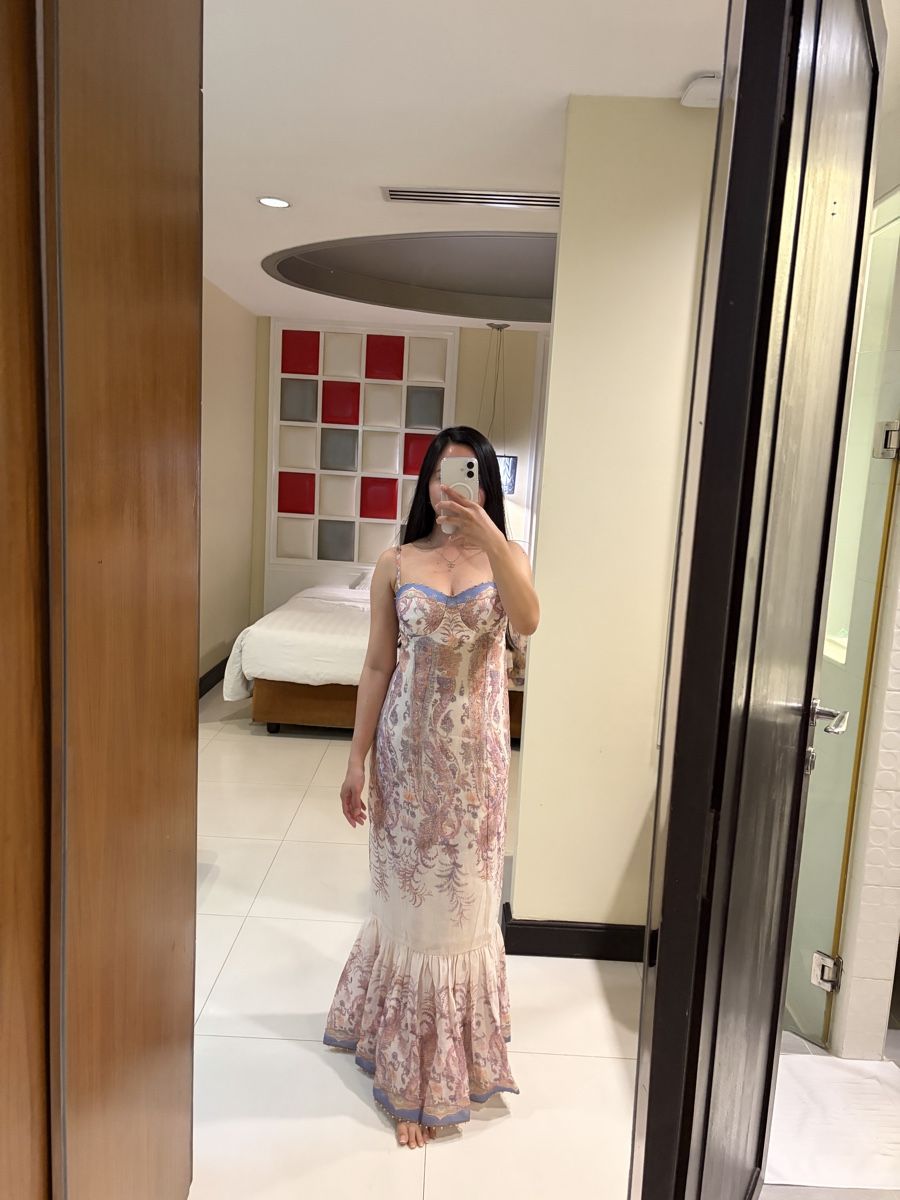 Vestiti: Silk Linen Maxi Dress – Nuovo (secondo la descrizione) da St.Josefen venduto da lop_lh8d 4