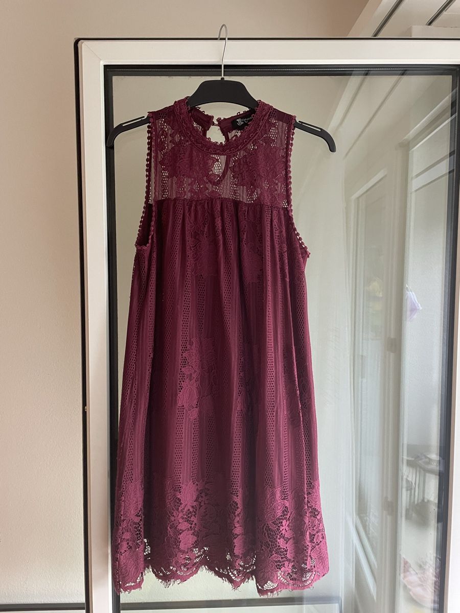 Vestiti: Spitzenkleid weinrot – Usato da Full-Reuenthal venduto da Mimi_1986