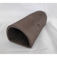 18 x 7 cm Fronteingangshöhle braun mit Muster *AUSVERKAUF*