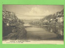 Fribourg, Le Grand Pont suspendu