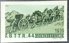 Soldatenmarke 2.WK, Feld Batterie 44, geschn, Wi Art 229-2