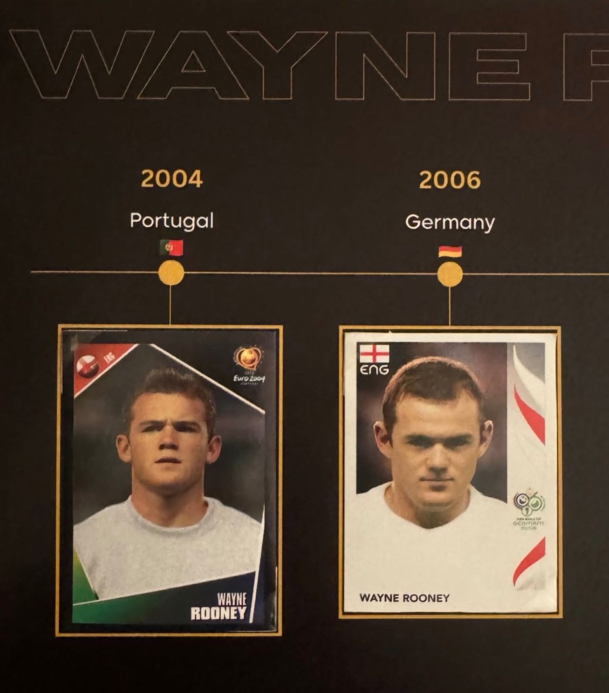 Panini Carte collezionabili: Panini-Plakat Wayne Rooney – Nuovo (secondo la descrizione) da Stettlen venduto da DieTaube2.0 1
