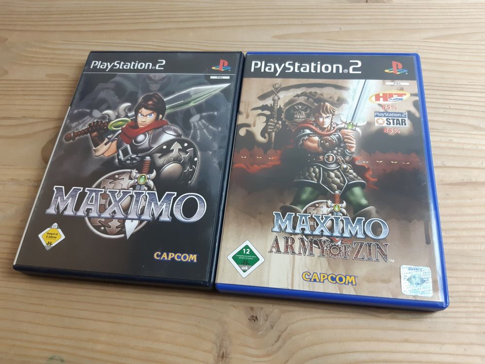 Maximo + Maximo Army of Zin 2 Spiele für PS2 im Set Kaufen auf Ricardo