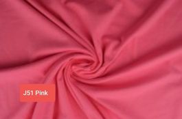Baumwolljersey Pink Uni