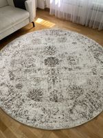 Runder Teppich Sofia Collection Vintage Beige 215cm guter Zu