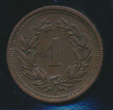 Alle Münzen: 1 Rp. 1939 ss+ – Gebraucht aus Roggwil BE von Stampdealer3 1