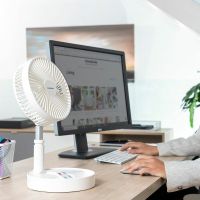 Faltbarer wiederaufladbarer 3-in-1-Ventilator Fandle InnovaG