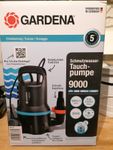 Gardena 9000 Schmutzwasserpumpe, neu