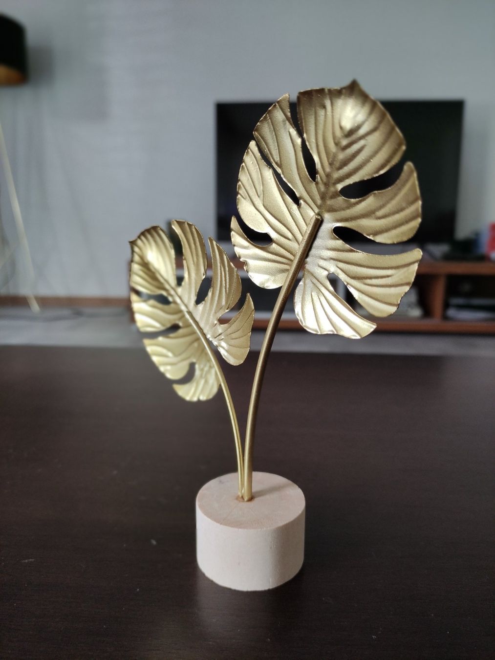 Sculture & Statue: Sculpture Monstera Gold – Nuovo (secondo la descrizione) da YVERDON-LES-BAINS venduto da Tony-no 1