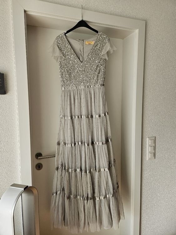 Ballkleid Maya Deluxe Grau Grösse 34 3
