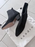 Sandro Boots black suede size 40 new