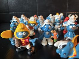 19 Stk Sammlerschlümpfe, Mixed, in gutem Zustand!