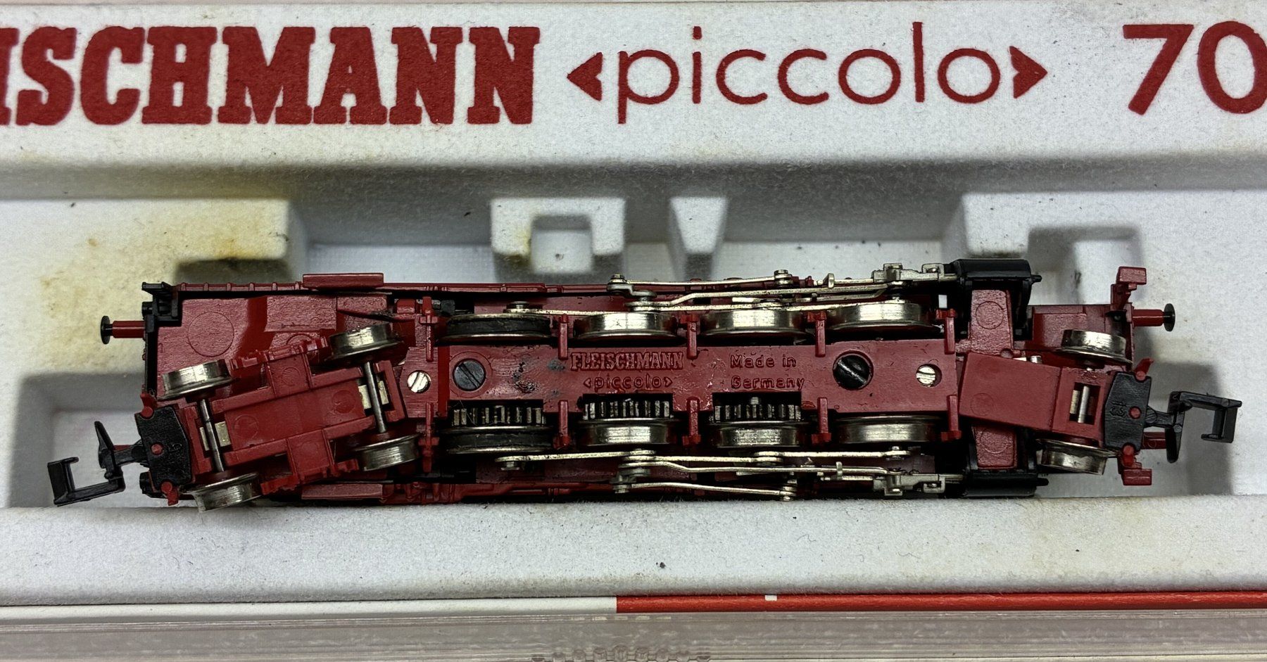 Fleischmann Modellini di ferrovie: Fleischmann 7065 piccolo N= Dampflok DB 65 018 - OVP – Usato da Thun venduto da retoolinoo 5