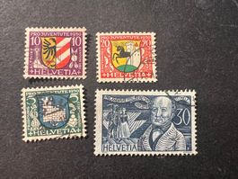 Schweiz 1930 PJ Serie gest. (E1210)