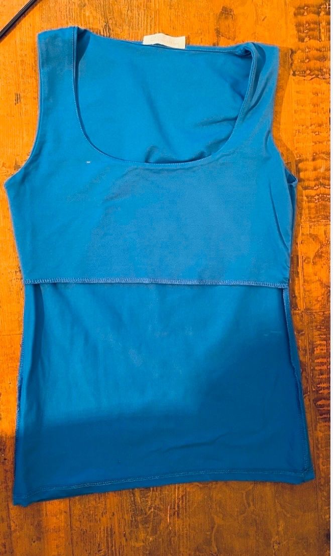 Zara Top: ZARA COLLECTIONE S M/NP28CHF PE Elastane Royal Blue – Nuovo (secondo la descrizione) da Kölliken venduto da Hap-7 5