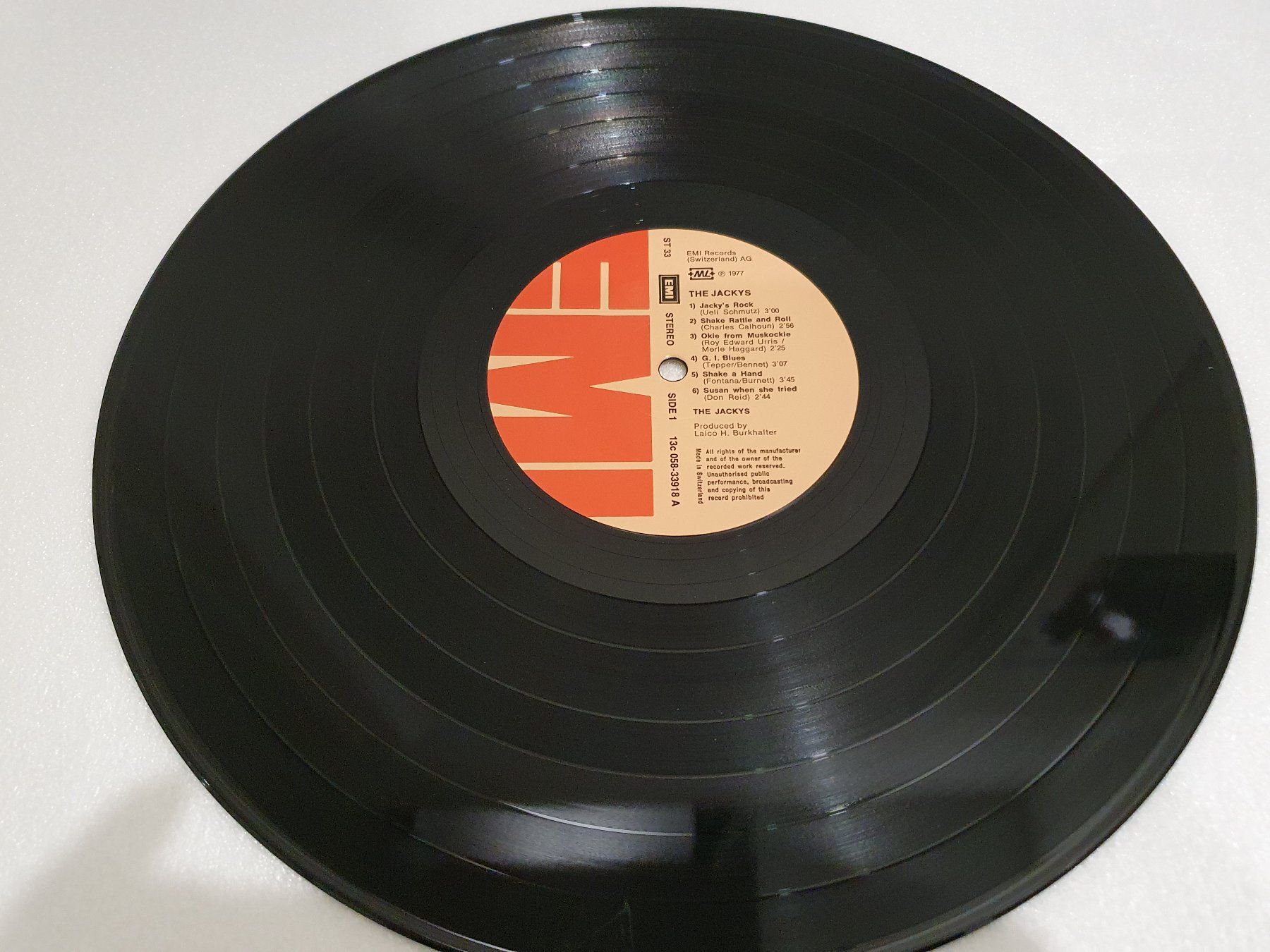 Dischi in vinile: The Jackys – Jacky's Rock – Usato da Uster venduto da Vinyl-Leidenschaft 2