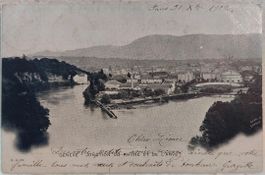 GENÈVE - Jonction du Rhône & de l'Arve - 1902
