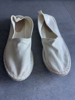 Espadrilles evenodd Stoffschuhe beige Grösse 39 neuwertig