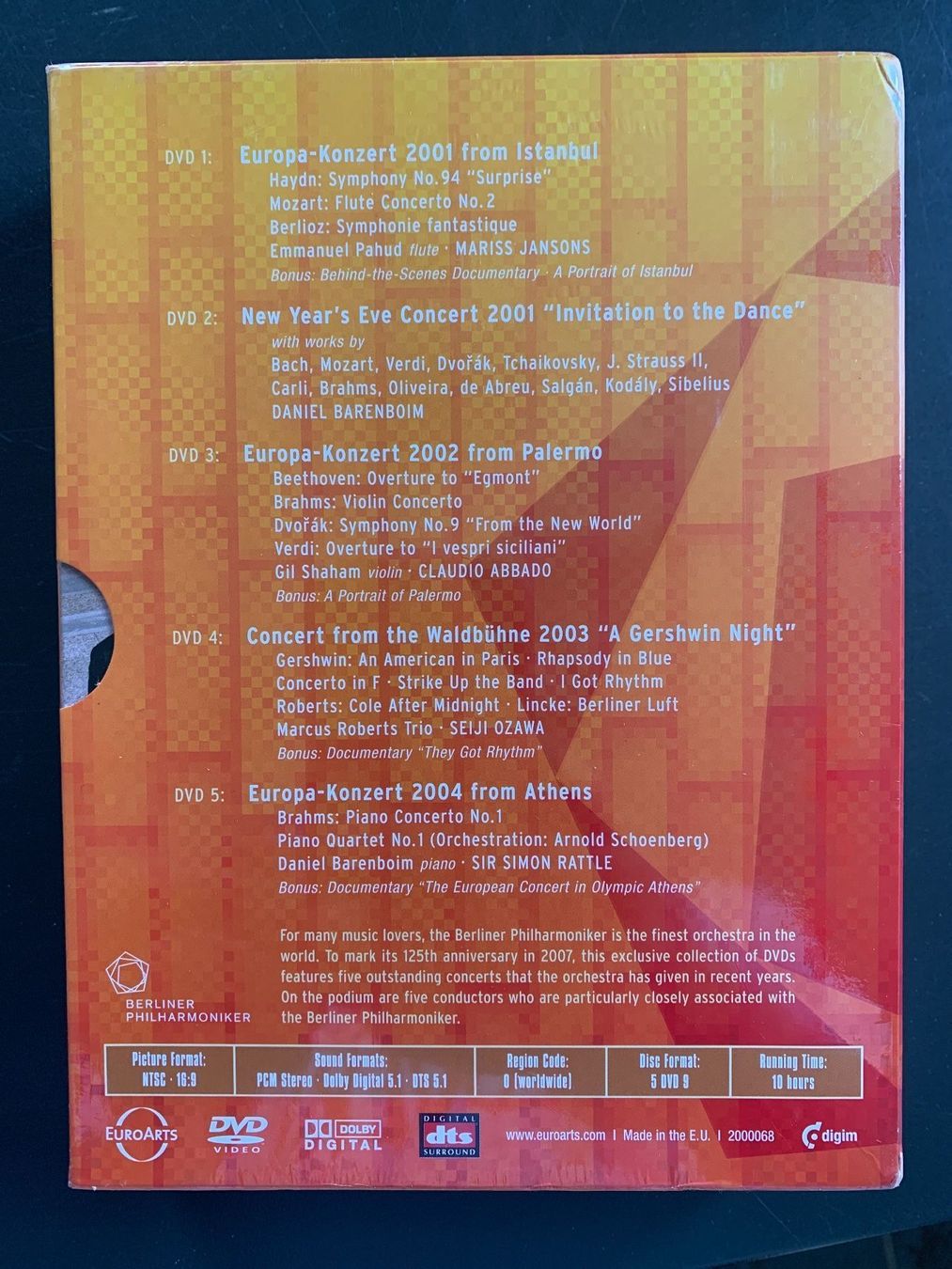Alle DVDs: 125 Jahre Berliner Philharmoniker – Neu und originalverpackt aus Stans von Abukadnezar 1