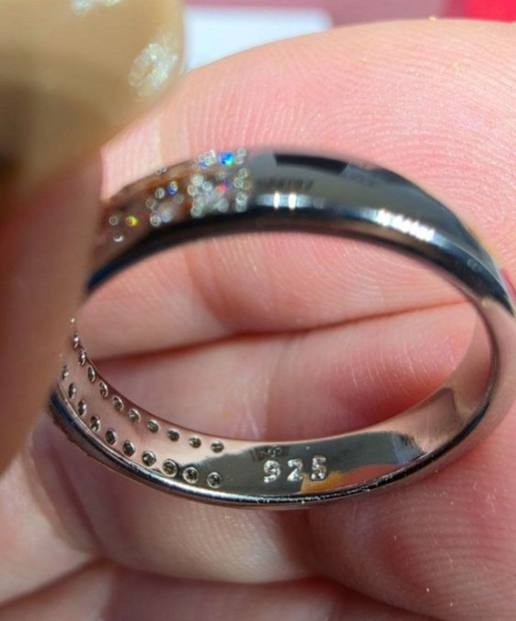 Ringe: Bague argent avec diamants de moissanite certifiés GRA – Neu und originalverpackt aus Reconvilier von Tsma67 5