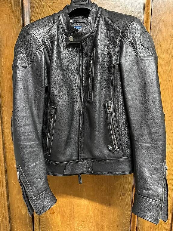 Giacche: BMW jacket black leather giacca pelle 48 new – Usato da Arogno venduto da diping 2
