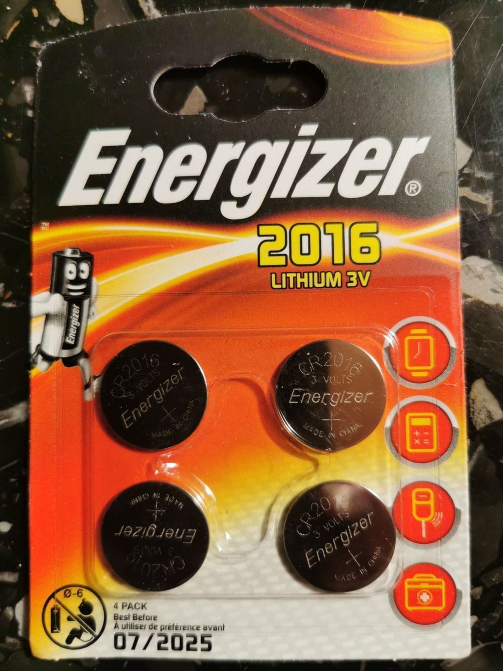 Energizer Caricatori & Batterie: 4 Energizer 2016, Lithium – Nuovo e nell'imballaggio originale da Gebenstorf venduto da monschala