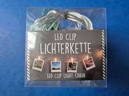 LED Clip Lichterkette  "Wäscheklammern" 10 Clips